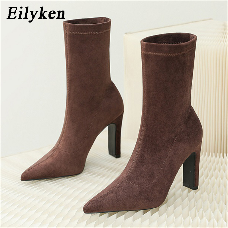 No Show Sock Women - Eilyken الشتاء كعب سميك جورب قطيع