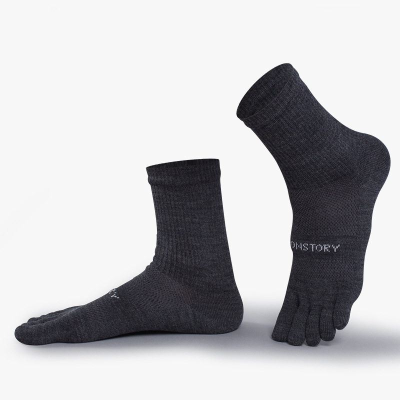 5 أزواج من الجوارب الرجالية ال - مراجعة Toe Sock Split وسعره
