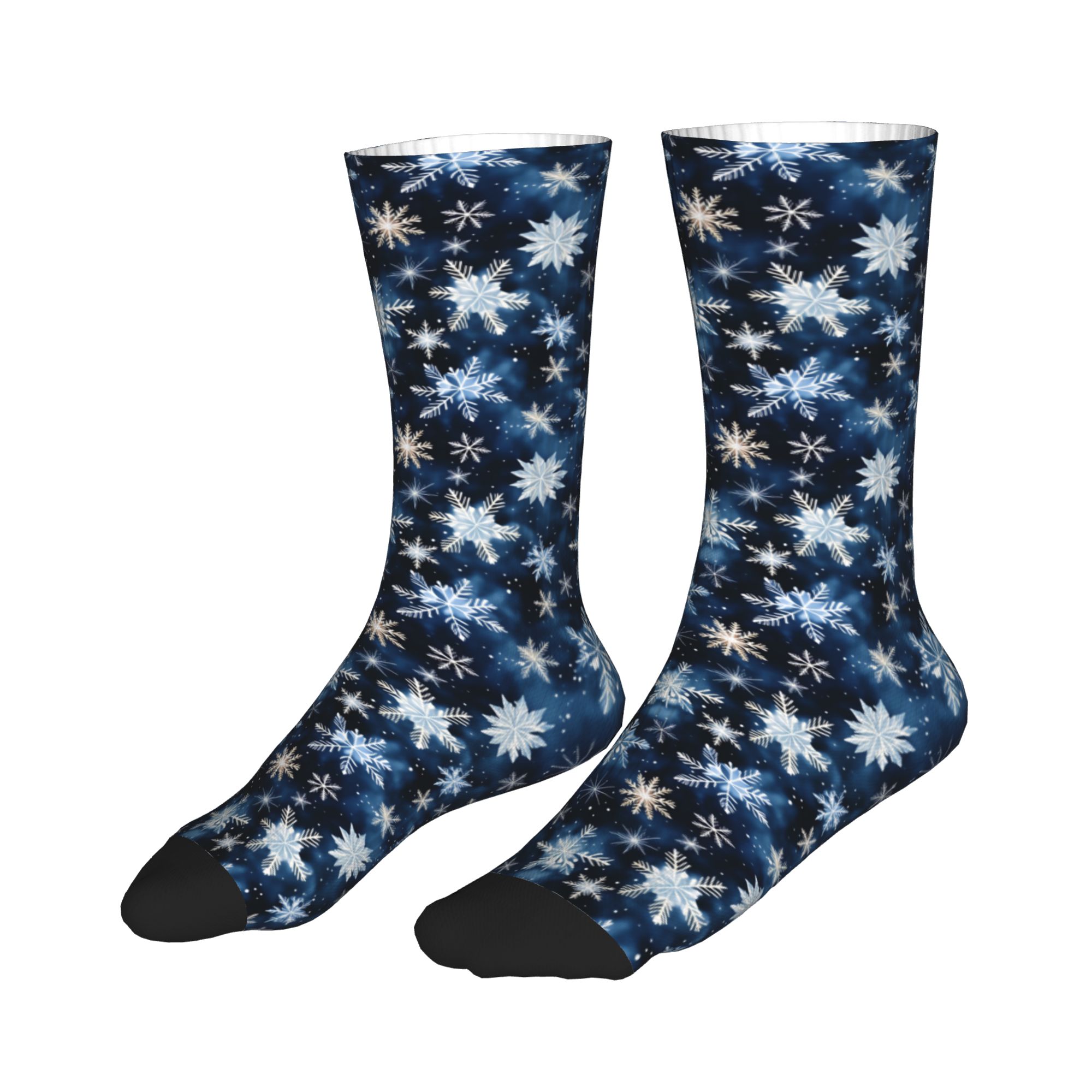 جوارب رجالية بنمط ندفة الثلج ب - مراجعة Dress Sock Men وسعره