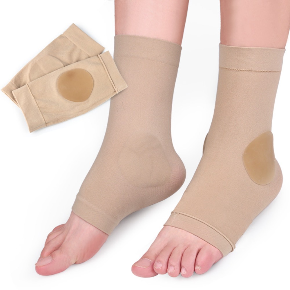 1 زوج الرياضة غير مرئية هلام ا - مراجعة Ankle Brace Sock وسعره