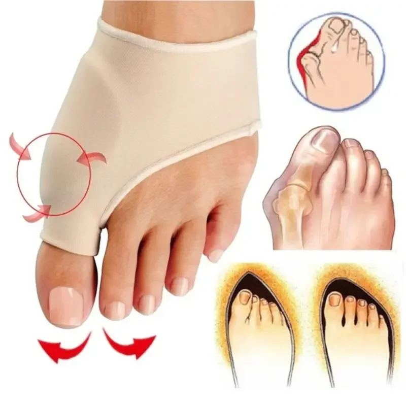جوارب سيليكون لفصل أصابع القدم - مراجعة Ankle Brace Sock وسعره