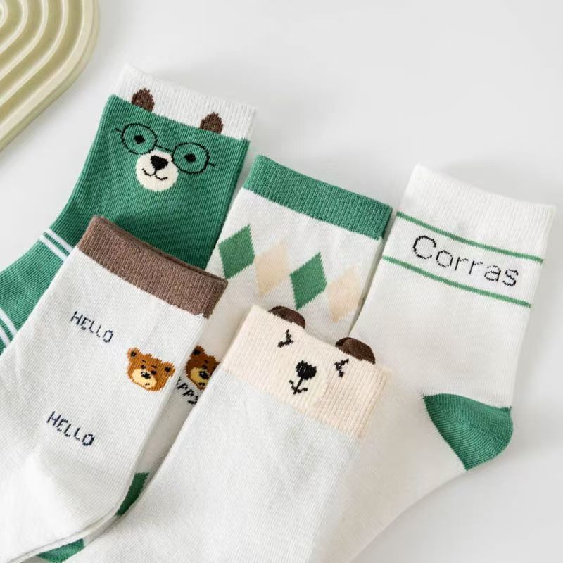 عبوة من 5 أزواج من جوارب الأطف - مراجعة Cotton Crew Sock Pack وسعره