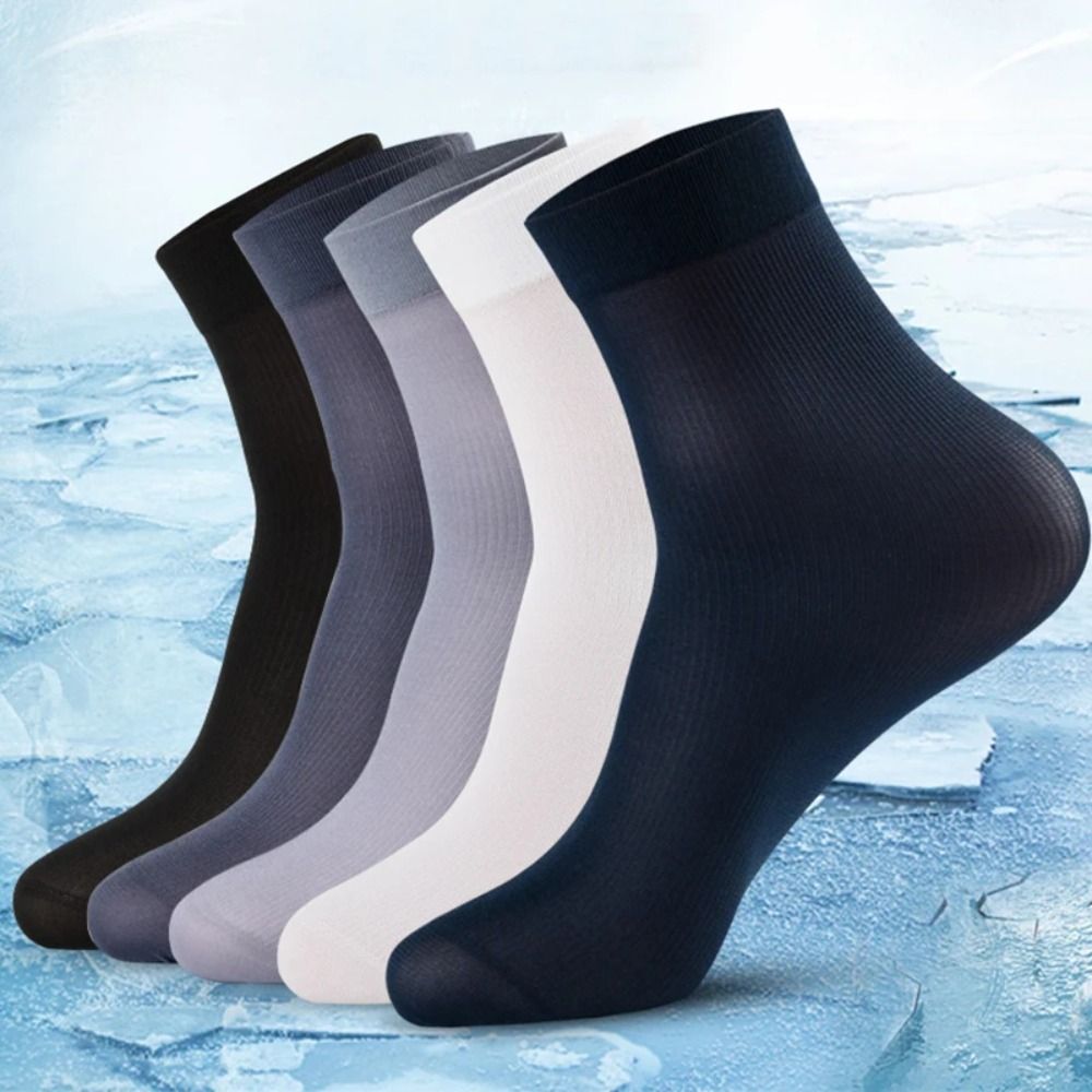 10 أزواج من الجوارب الرجالية ا - مراجعة Silk Sock Bamboo وسعره