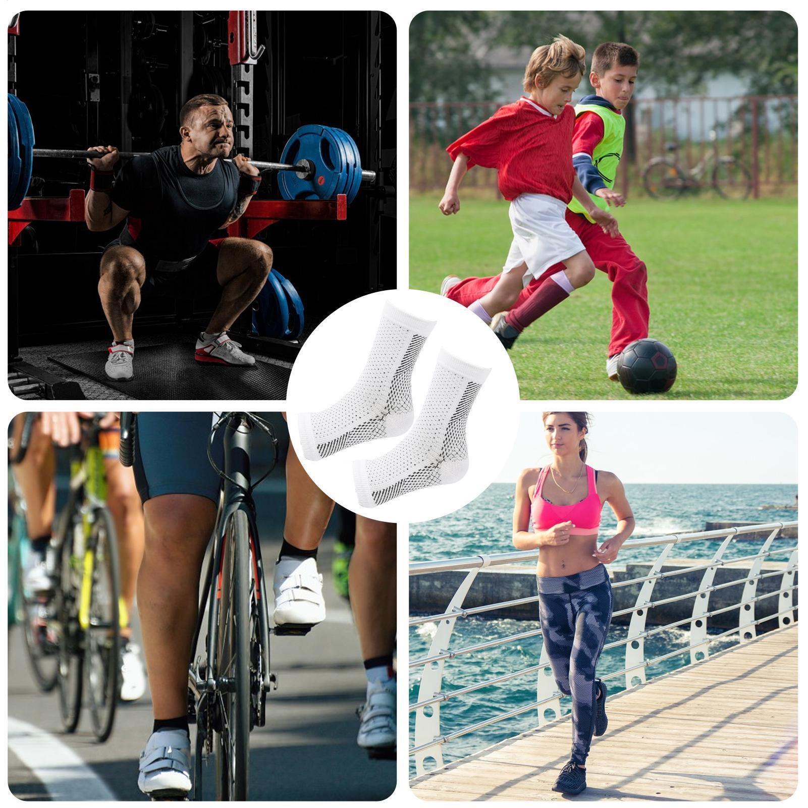 جوارب ضاغطة لتخفيف آلام التهاب - مراجعة Ankle Brace Sock وسعره