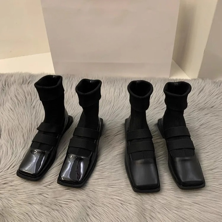 النمط البريطاني مربع جوارب محب - مراجعة No Show Sock Women وسعره