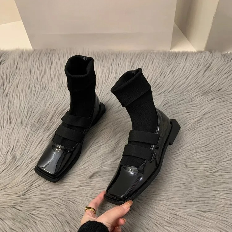النمط البريطاني مربع جوارب محب - مراجعة No Show Sock Women وسعره