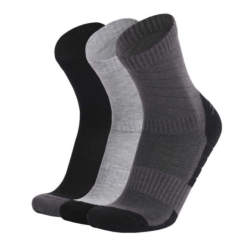 3 أزواج من جورب رياضي من صوف م - مراجعة Wool Hiking Sock وسعره