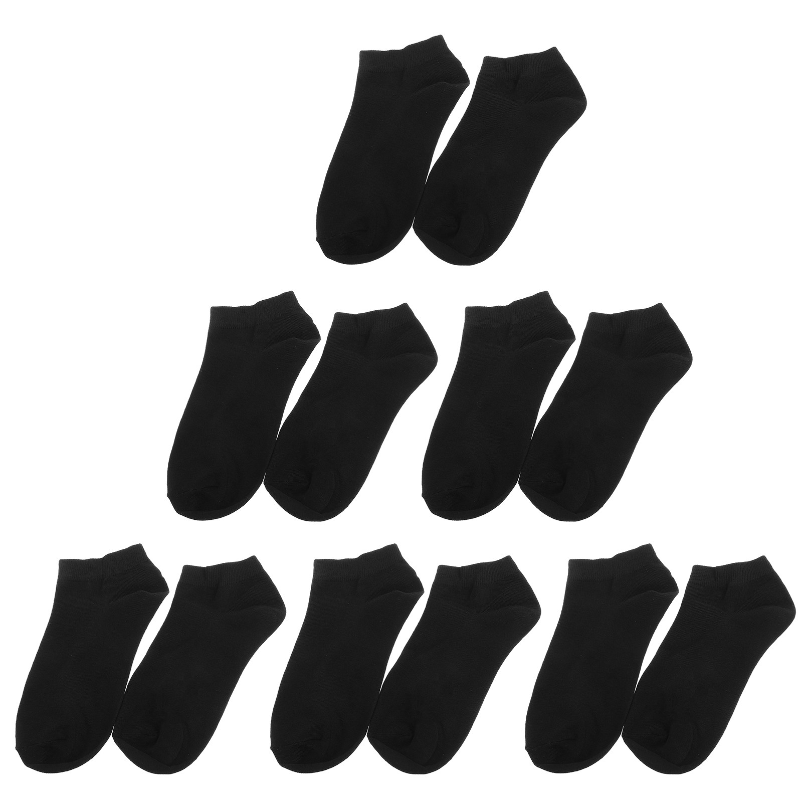6 أزواج من جوارب القارب القطني - مراجعة Invisibility Sock Loafer وسعره