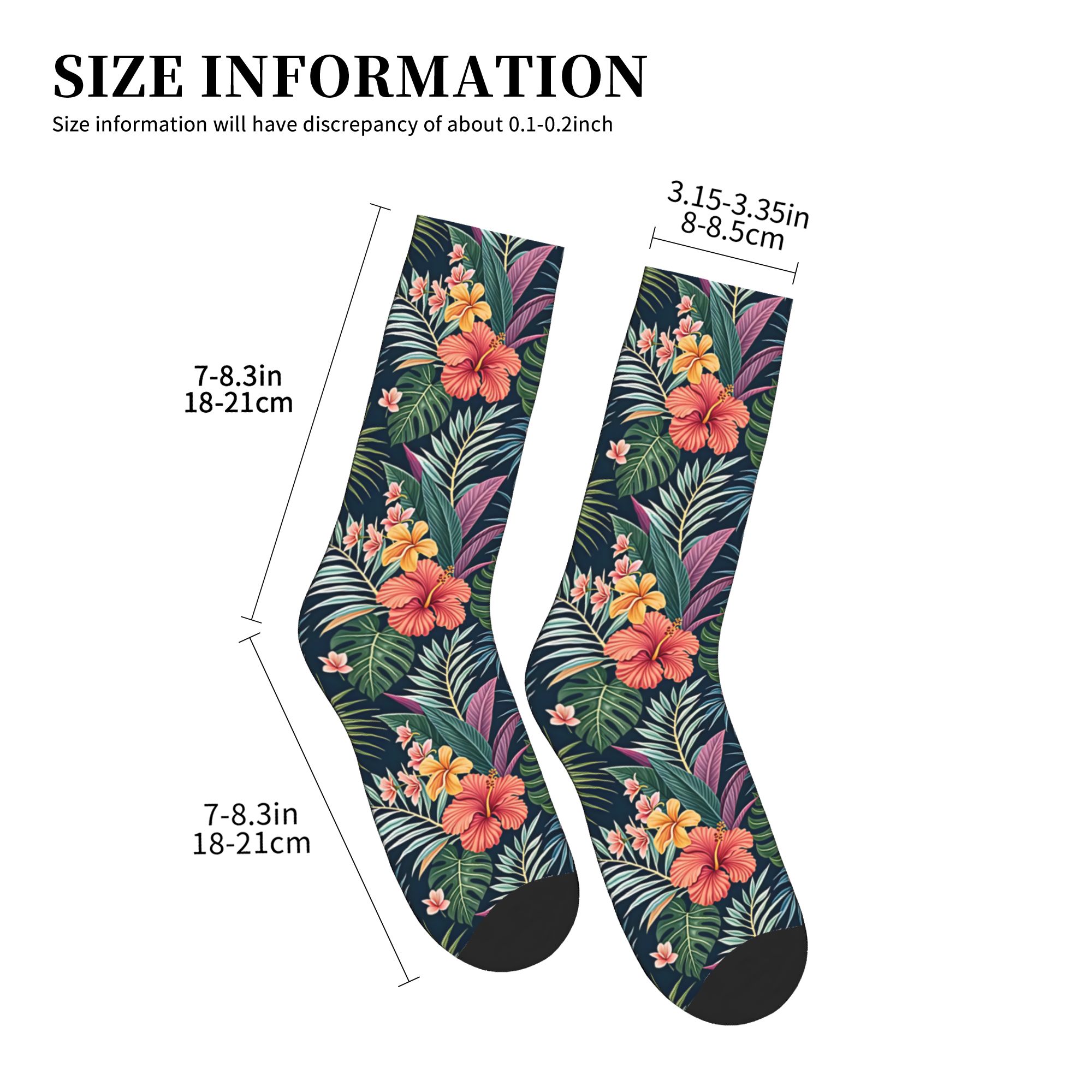 جوارب رجالية مريحة بطباعة زهور - مراجعة Dress Sock Men وسعره