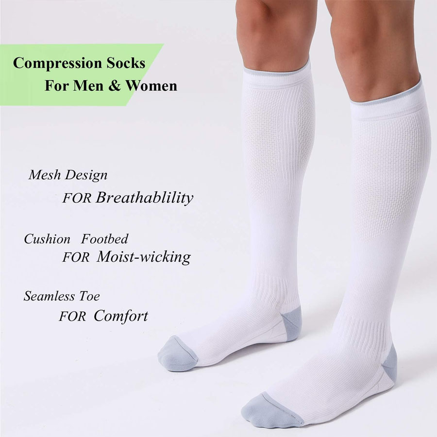 3/1 أزواج من الجوارب الضاغطة ب - مراجعة Compression Sleeve Calf وسعره