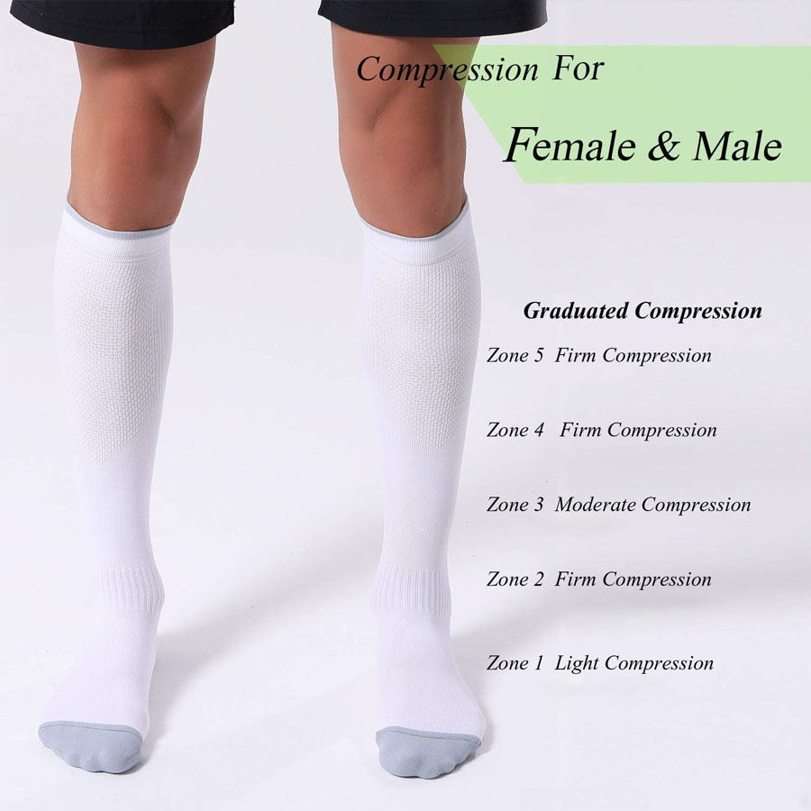 3/1 أزواج من الجوارب الضاغطة ب - مراجعة Compression Sleeve Calf وسعره