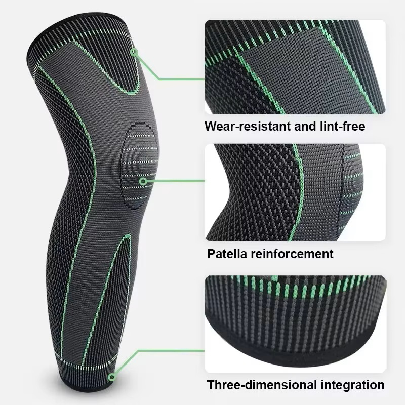 قطعتان من واقيات الركبة الضاغط - مراجعة Compression Sleeve Calf وسعره