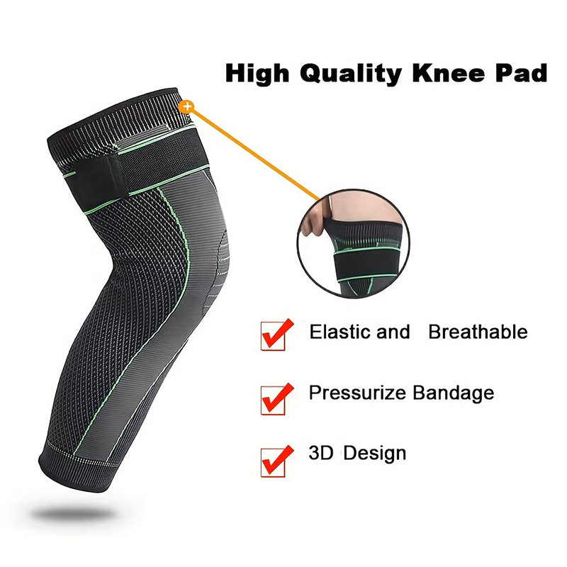 قطعتان من واقيات الركبة الضاغط - مراجعة Compression Sleeve Calf وسعره